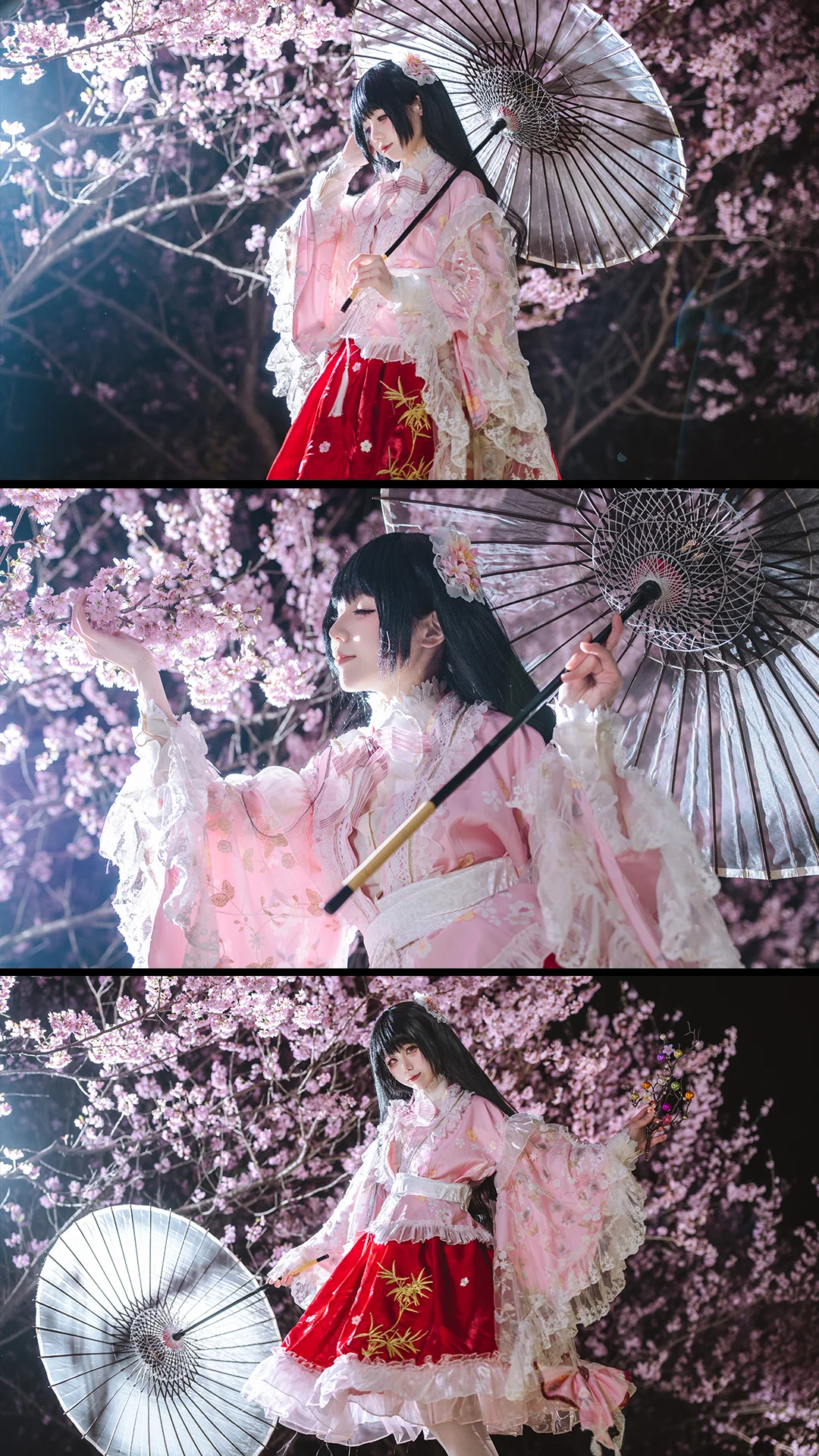 东方Project, 二次元cos, 车万, 夜樱摄影, 蓬莱山辉夜cos - 第1张
