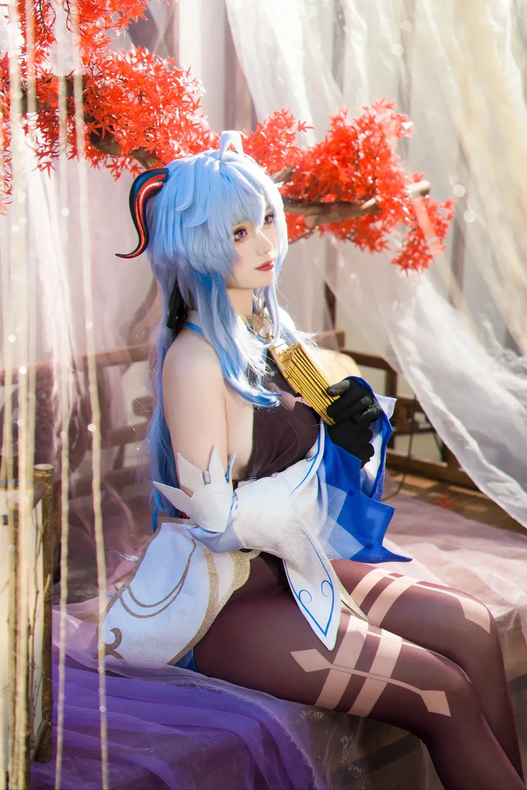 角色扮演, 二次元, 原神, 甘雨cos, cosplay - 第1张
