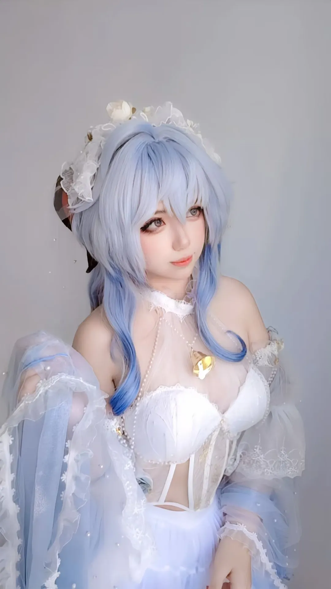 原神, 甘雨 コスプレ, 二次元撮影, 原神コスプレ, 花嫁写真 - 1枚目