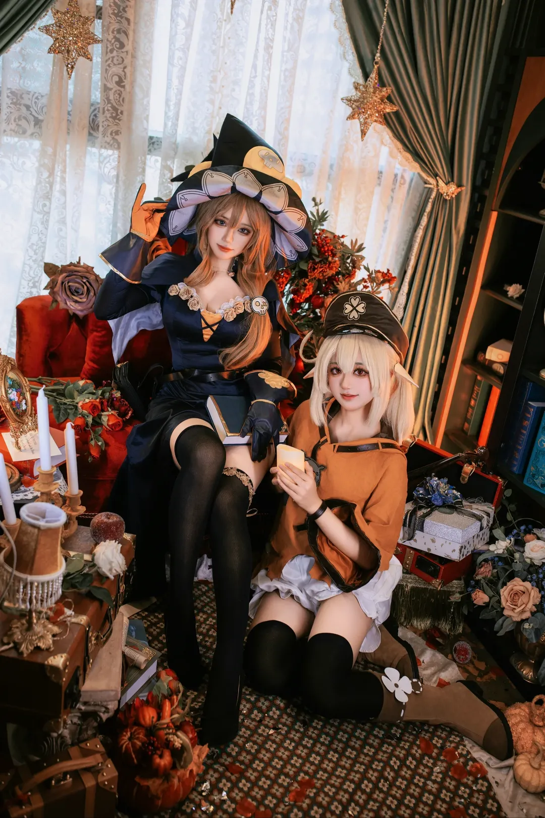 角色扮演, 原神, 丽莎cos, 原神cosplay, 万圣节cosplay - 第1张