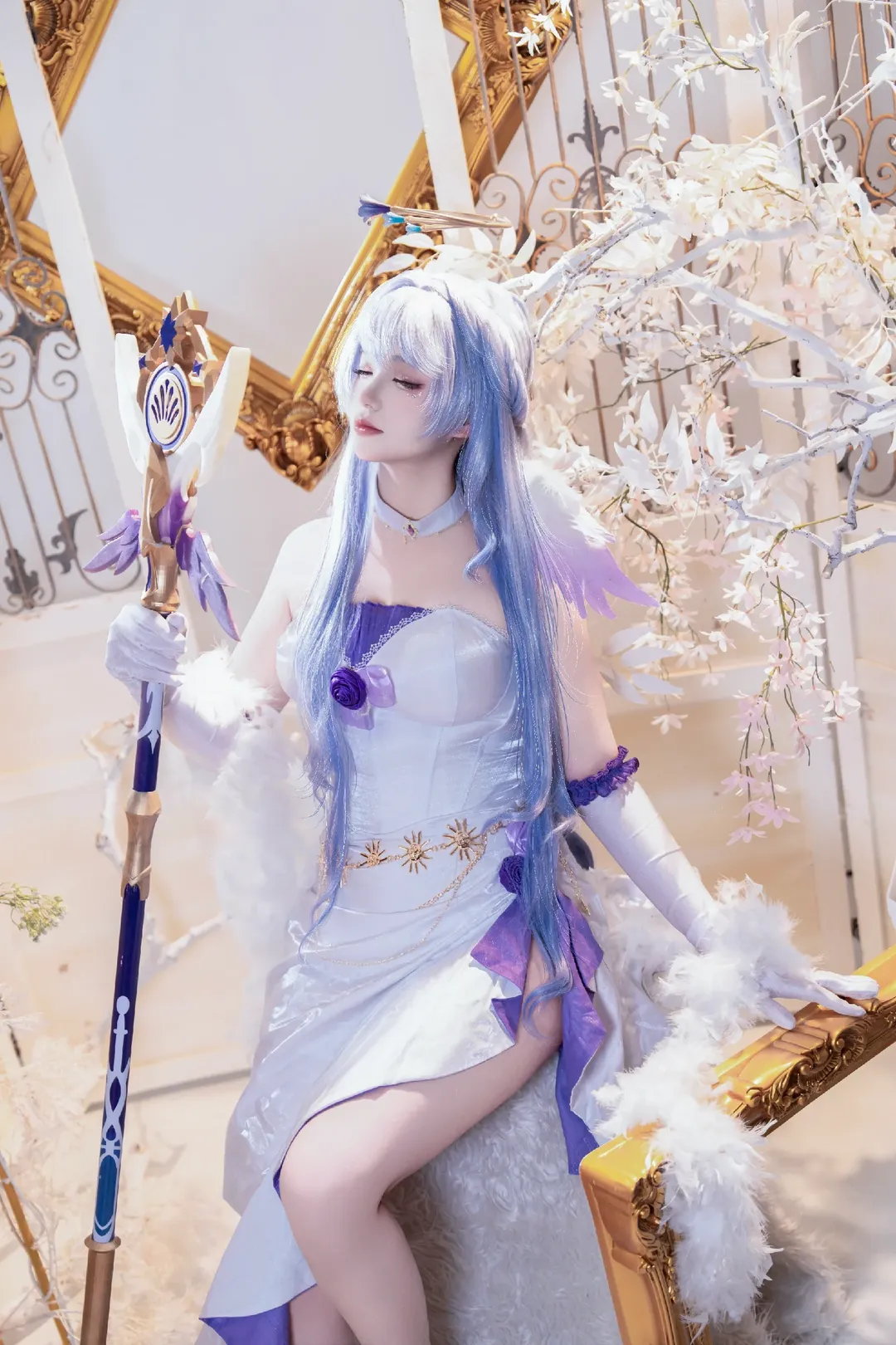 二次元, 崩壊：スターレイル, ロビン コスプレ, コスプレ撮影, コスプレ小道具 - 4枚目