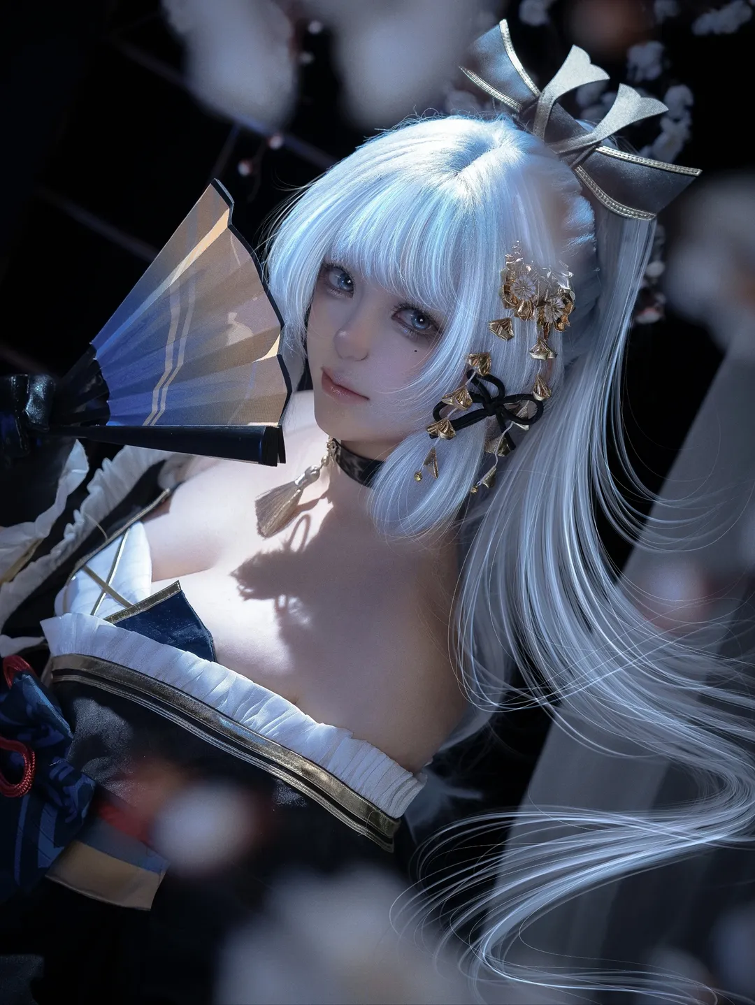 原神, 神里绫华cos, 二次元cos, 和风少女, 摄影返图
