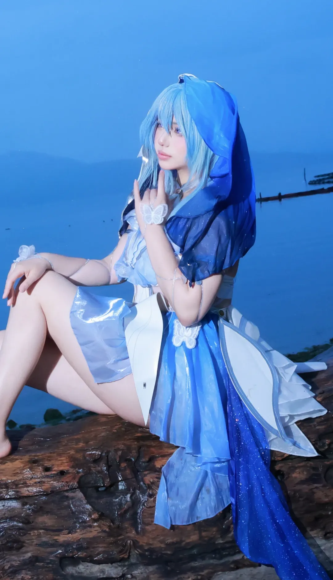 鳴潮, ショアキーパー コスプレ, コスプレシェア, 大理撮影依頼, ブルートーンポートレート - 2枚目
