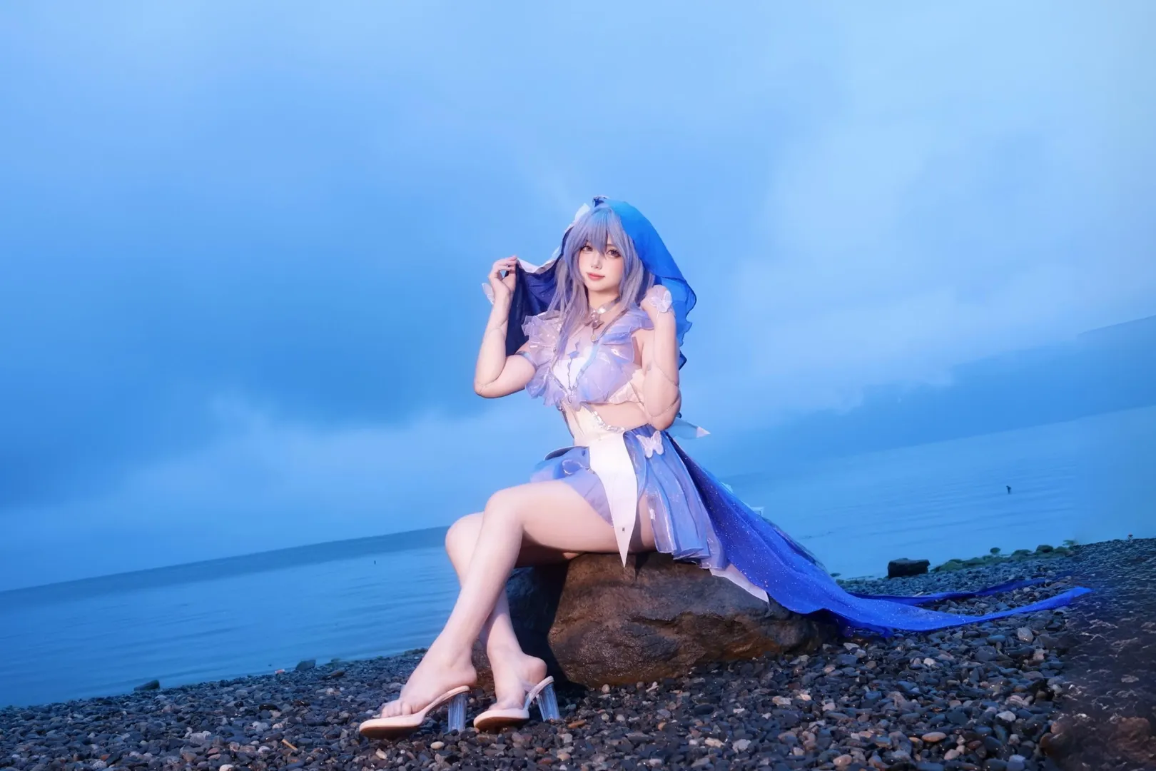 鳴潮, コスプレ, ショアキーパー コスプレ, 大理撮影依頼, 水辺の撮影 - 2枚目