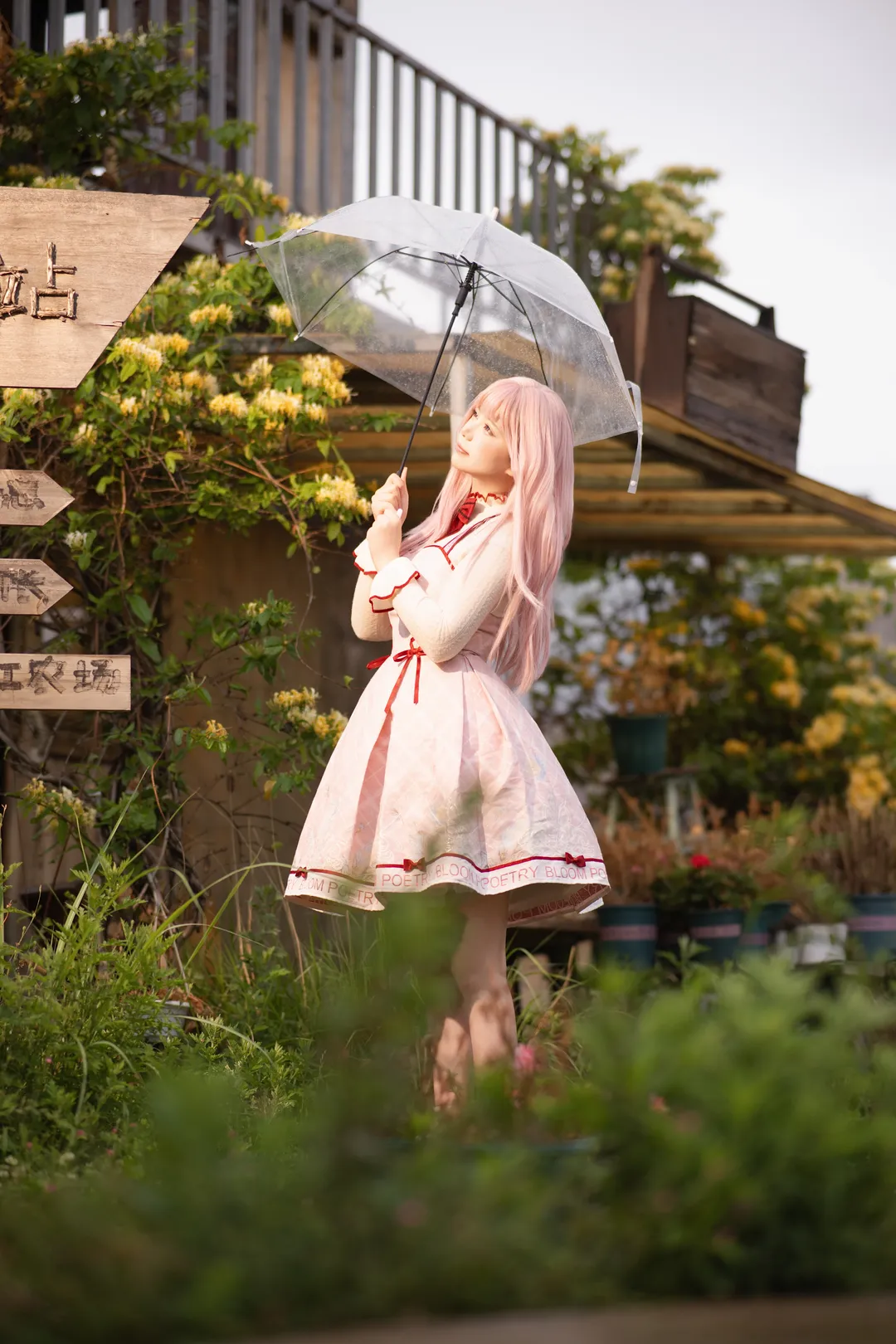 二次元コスプレ, ニキ コスプレ, 屋外ポートレート, 田園風撮影, シャイニングニキ - 1枚目