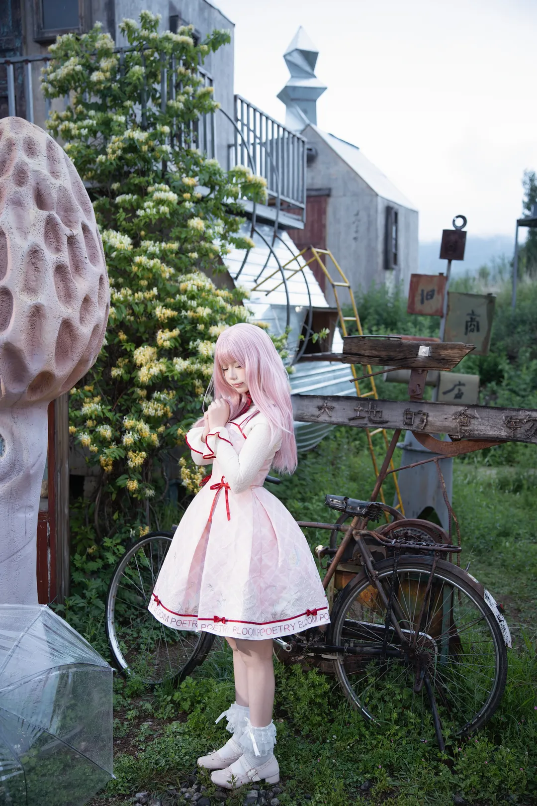 二次元コスプレ, ニキ コスプレ, 屋外ポートレート, 田園風撮影, シャイニングニキ - 4枚目