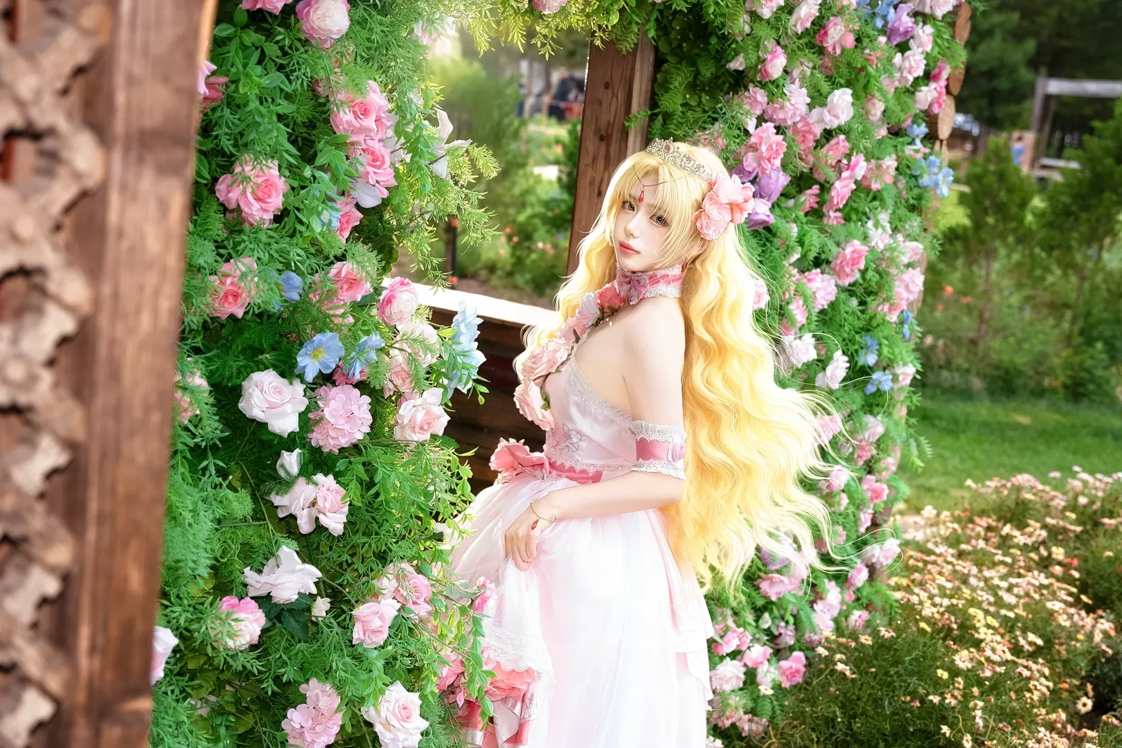 二次元写真, コスプレロケ, アティコスプレ, ある日、お姫様になってしまった件について, 幻想的なポートレート - 2枚目