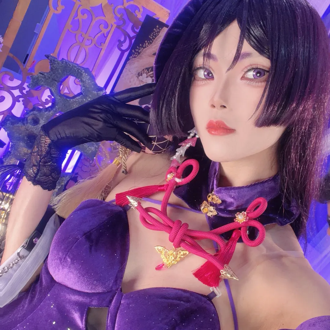 cosplay, Fate/Grand Order, 二次元cos摄影, 源赖光cos, 源赖光新春礼服 - 第2张