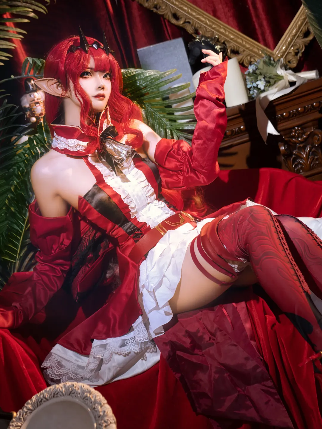 Fate/Grand Order, Cosplay photography, Anime cosplay, Tam-lin Tristan cosplay, Red-haired Elf cosplay