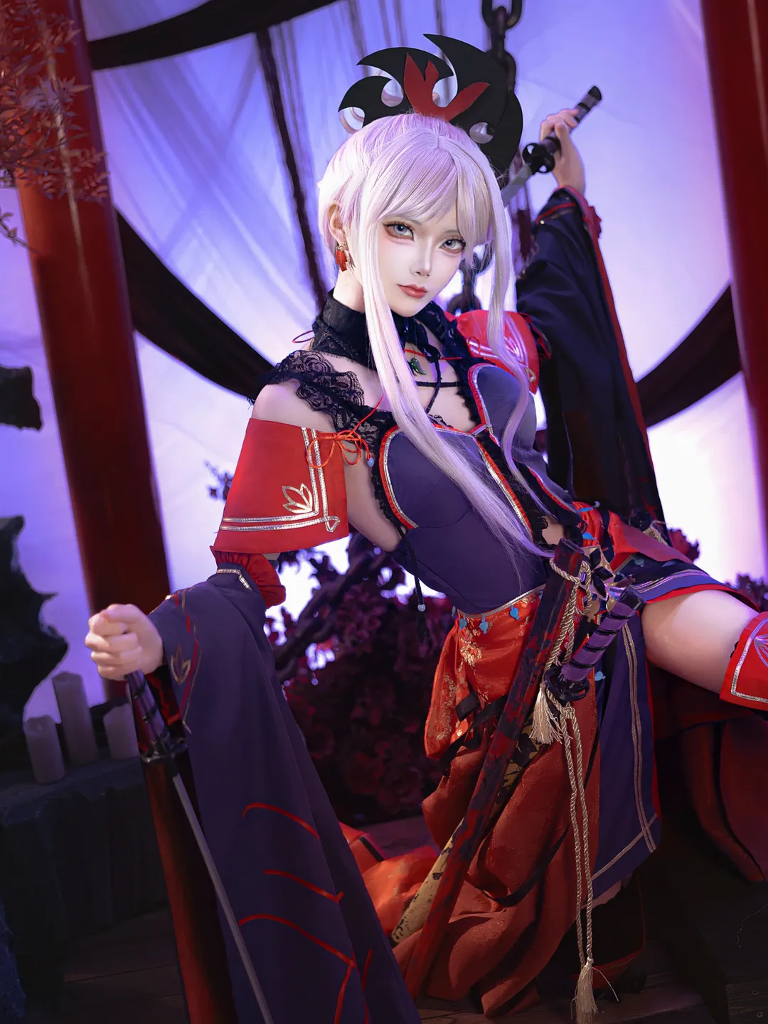 Fate/Grand Order, 二次元cos, cosplay日常, 和风武士, 宫本武藏cos