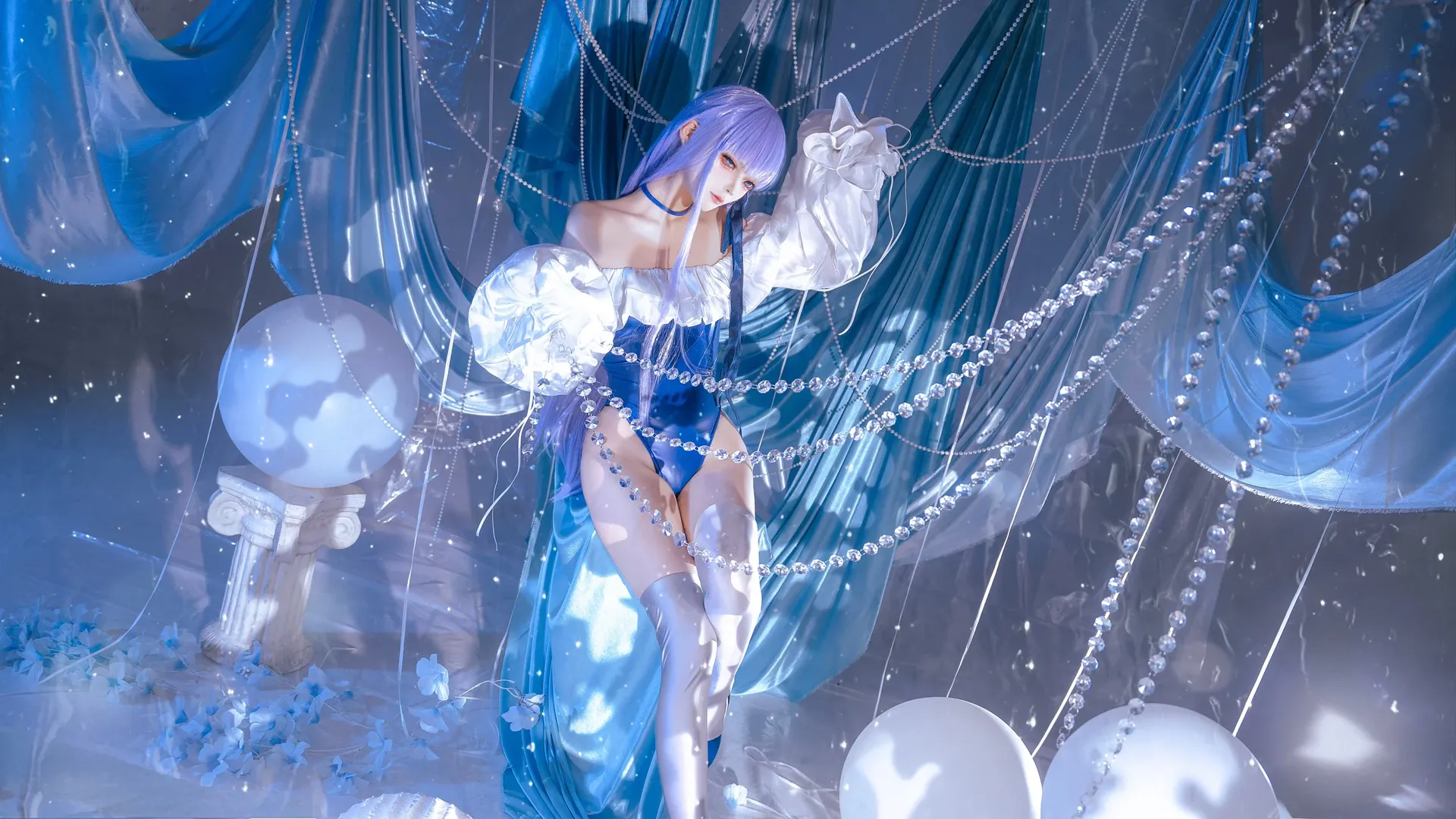 Fate/Grand Order, メルトリリスコスプレ, FGO 10周年, 水星座の撮影, ハイクオリティコスプレ - 2枚目