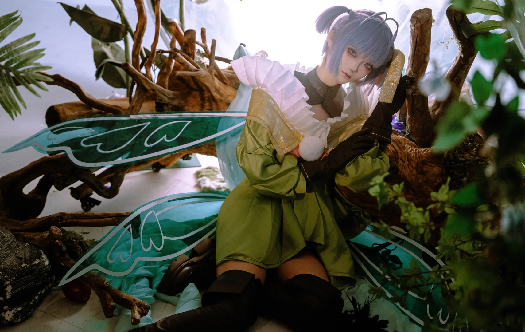 cosplay, 命运冠位指定, 缪瑞恩cos, FGO十周年, 糖果藤蔓 - 第2张