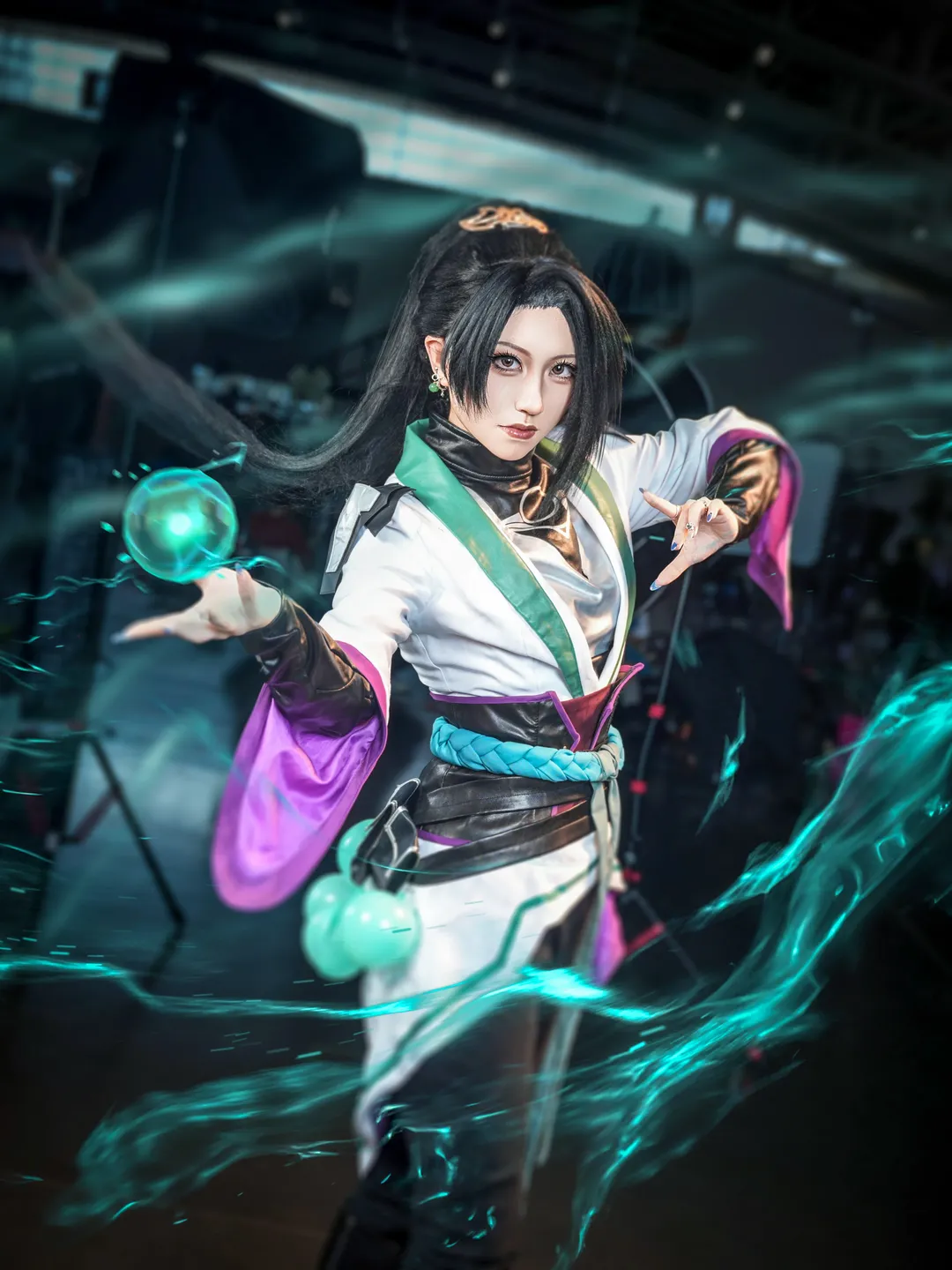 漫展返图, 无畏契约, cos场照, 贤者cos, 游戏角色cosplay
