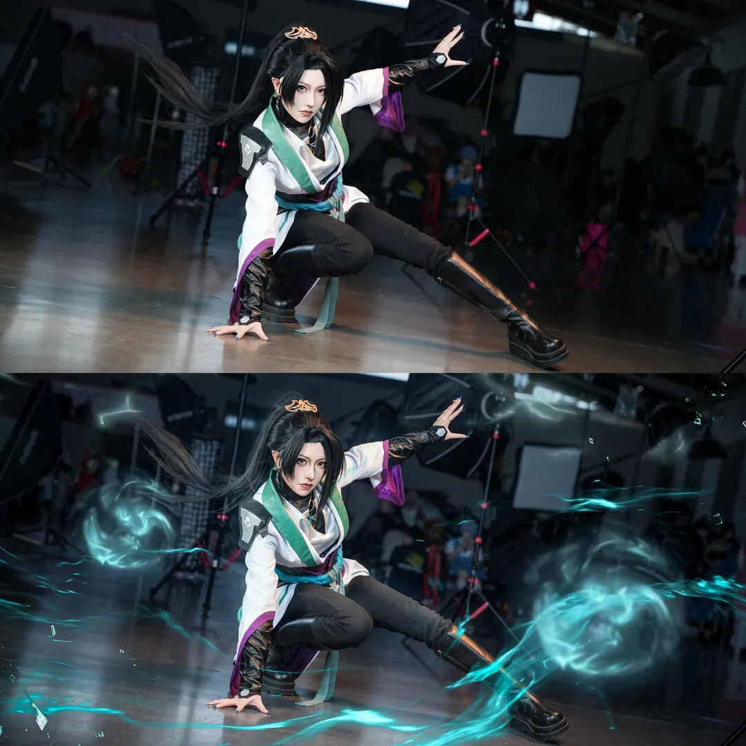 角色扮演, 漫展场照, cosplay后期, 特效修图, 摄影返图 - 第4张
