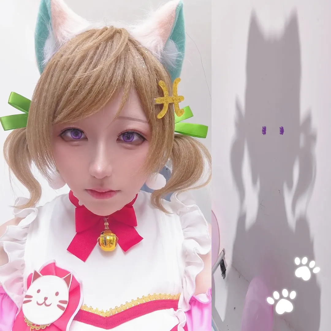 Cosplay photography, Love Live!, Catgirl cosplay, Hanayo Koizumi cosplay , Moe-style outfit