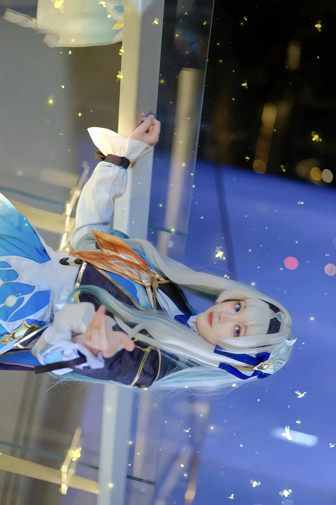 崩坏星穹铁道, 流萤cos, Coser分享, 游戏角色扮演, 飞萤扑火 - 第1张