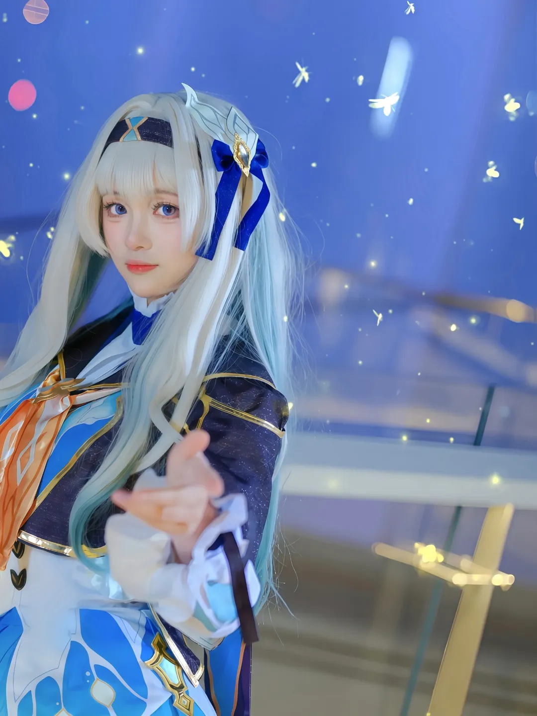 崩坏星穹铁道, 流萤cos, Coser分享, 游戏角色扮演, 飞萤扑火