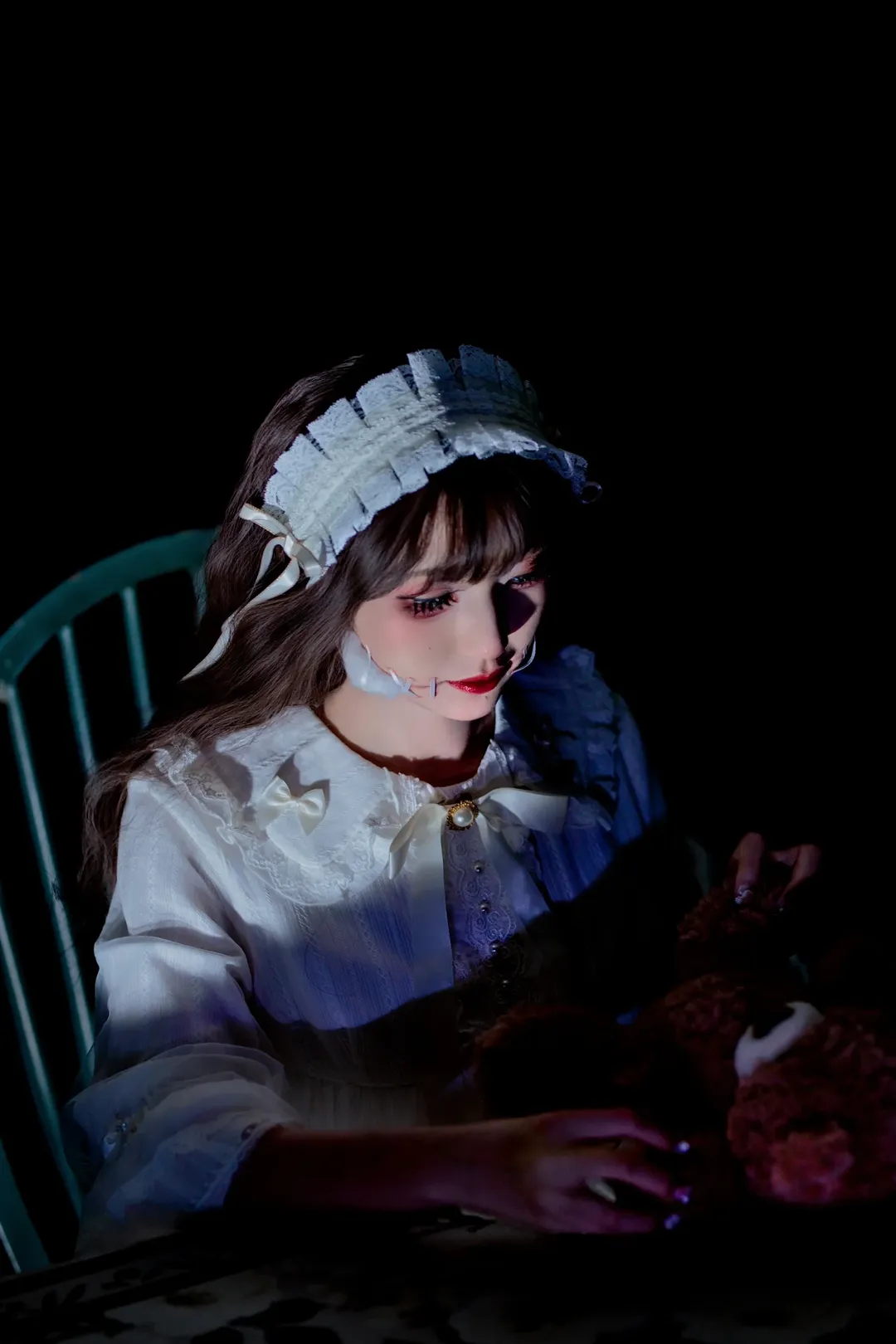 二次元摄影, 漫展返图, 暗黑童话, Lolita写真, 人偶妆容 - 第2张