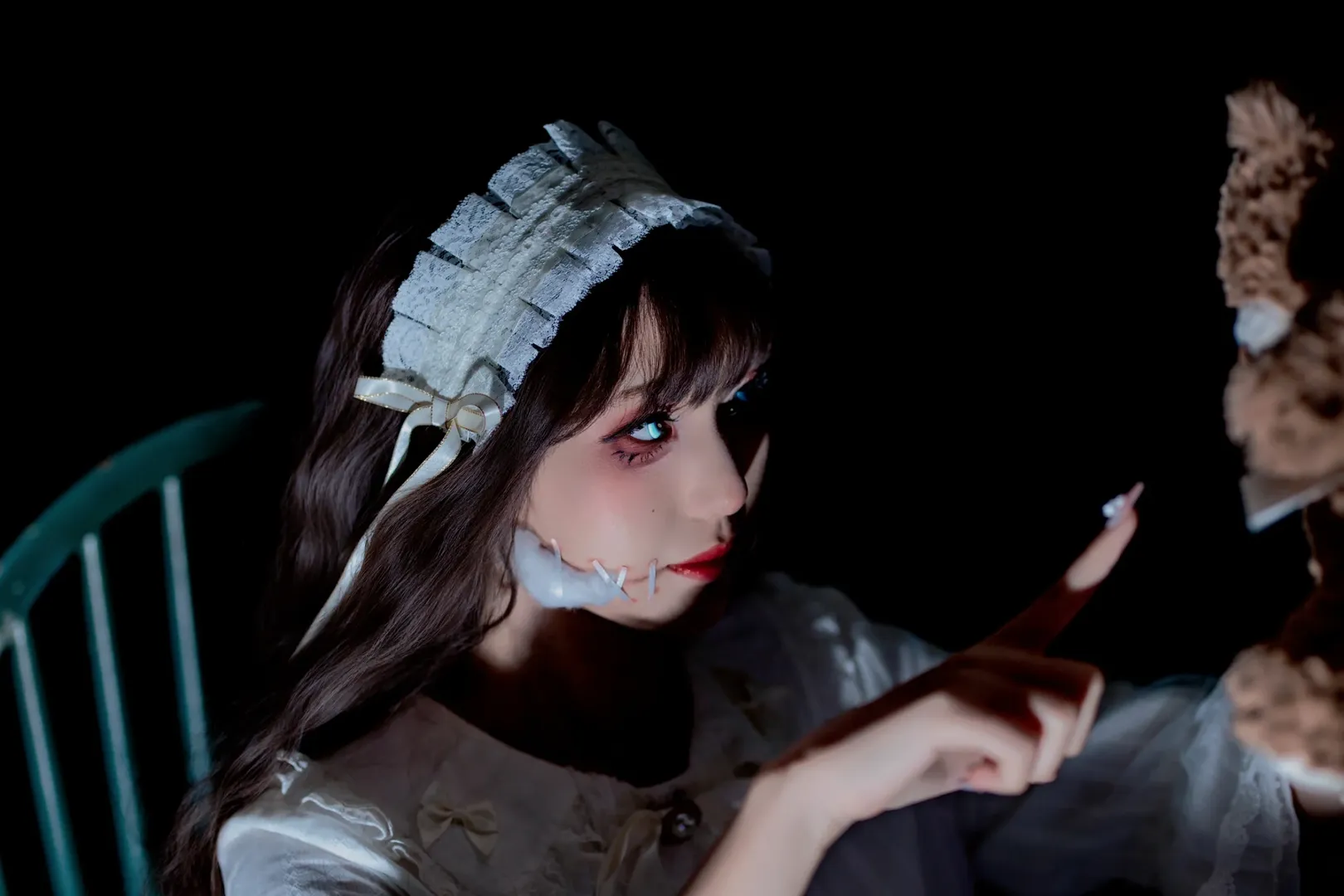 二次元摄影, 漫展返图, 暗黑童话, Lolita写真, 人偶妆容 - 第4张