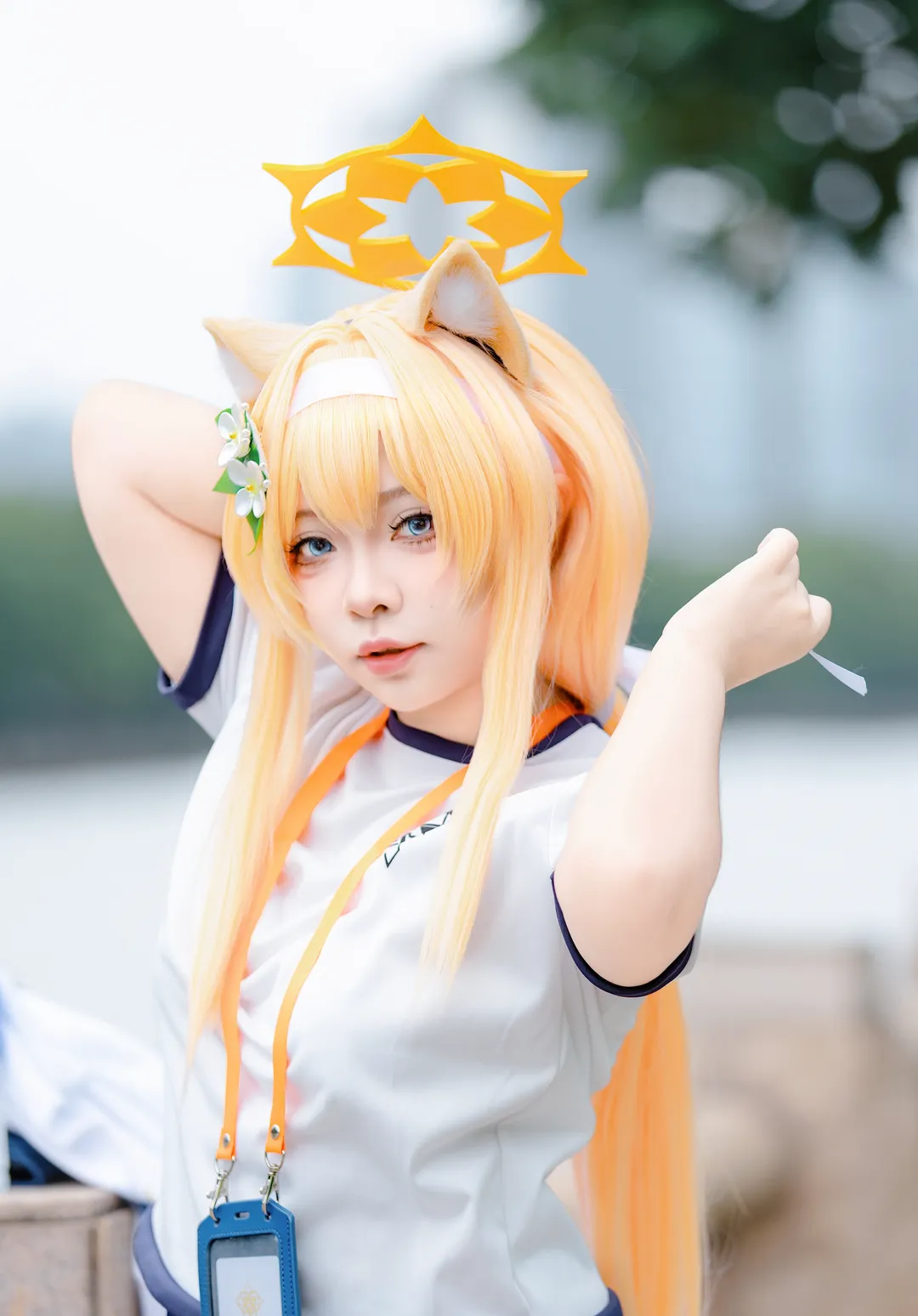 二次元摄影, 漫展返图, 碧蓝档案, cosplay写真, 伊洛玛丽cos - 第3张