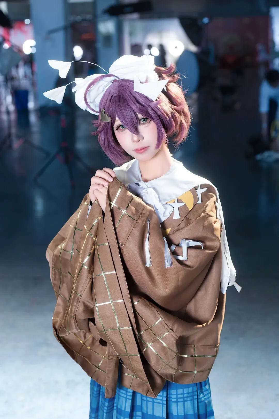 重返未来1999, Cosplay摄影, 漫展场照, 纸信圈儿cos, 白丝长袜 - 第1张