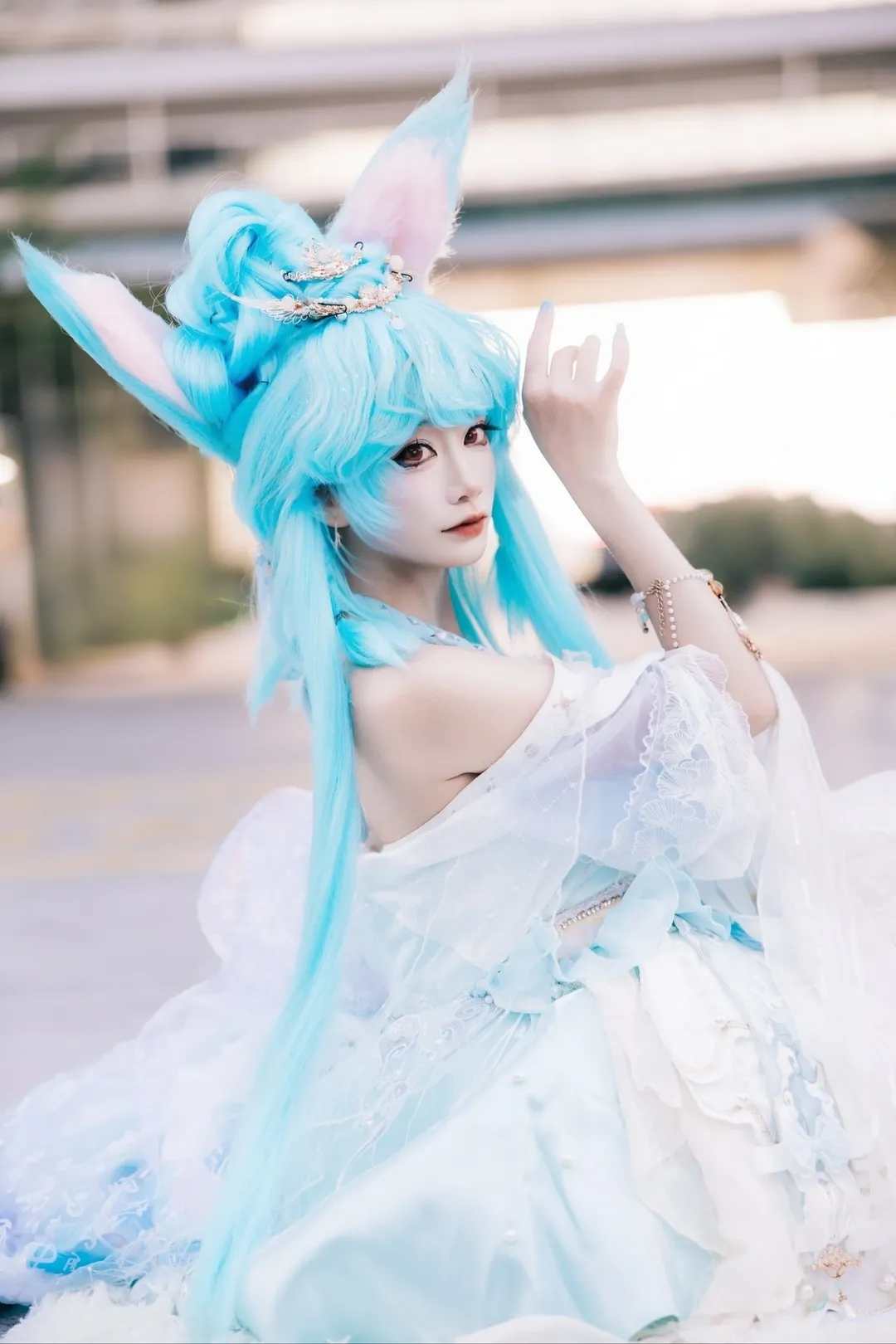 CP31, 國漫cosplay, 藍兔cos, 虹貓藍兔, 古風洛麗塔