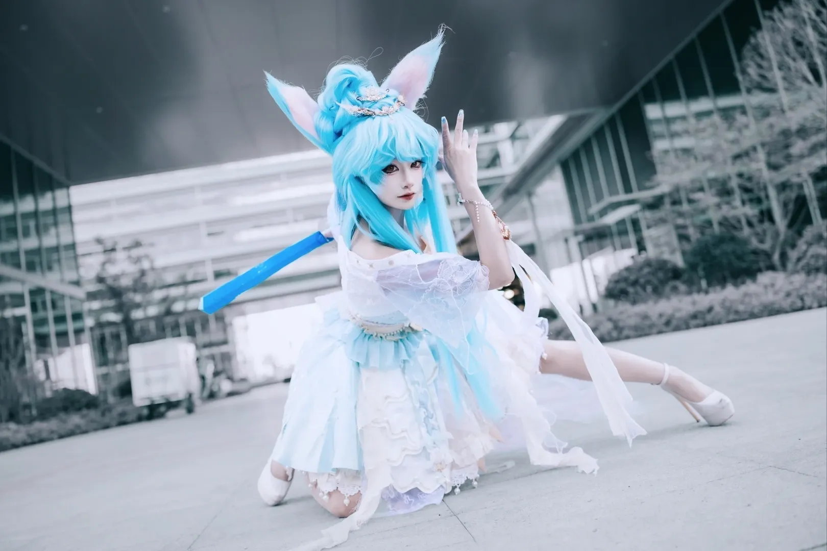 CP31, 国漫cosplay, 蓝兔cos, 虹猫蓝兔, 古风洛丽塔 - 第4张