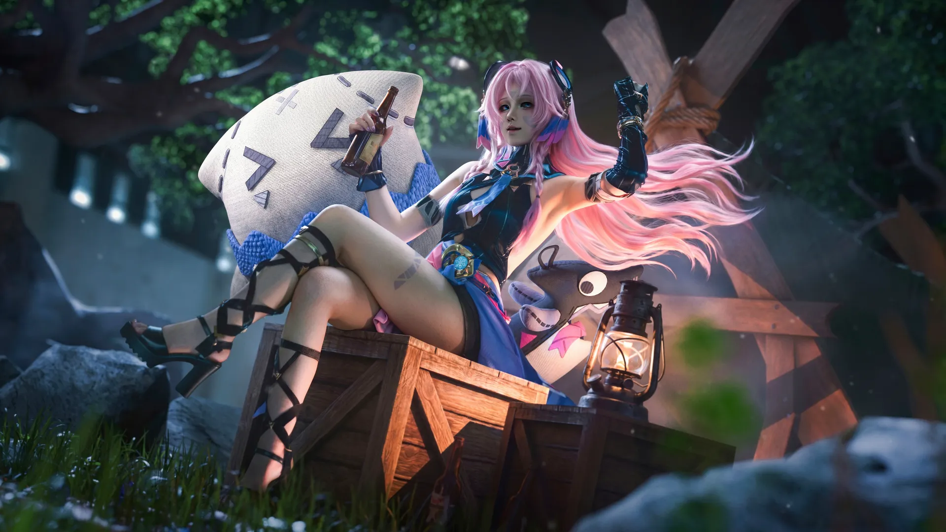 角色扮演, 原神, 茜特菈莉cos, Cosplay攝影, 原神cos