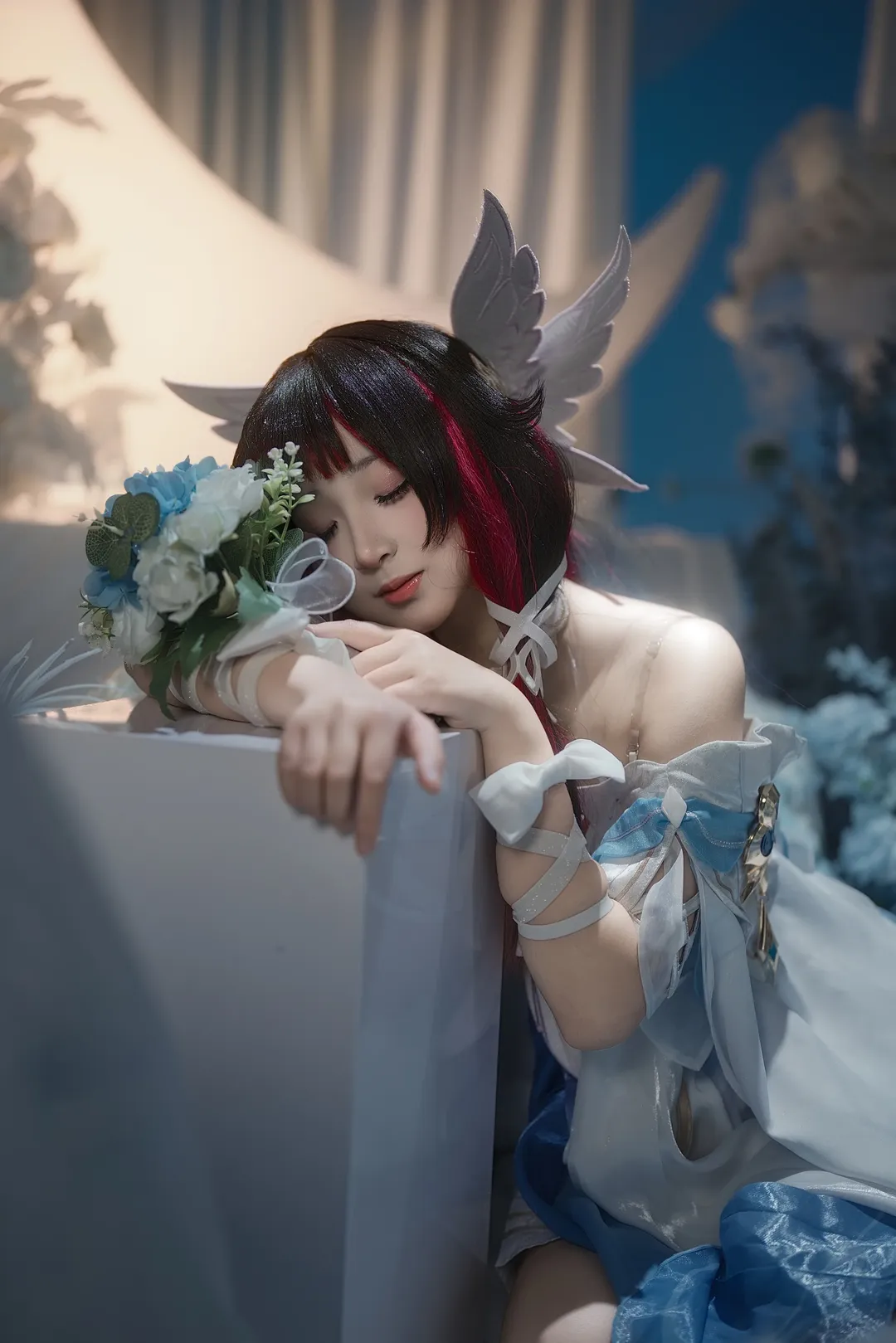 原神, 哥伦比娅cos, 少女写真, Cosplay日常, 氛围感拍摄 - 第4张