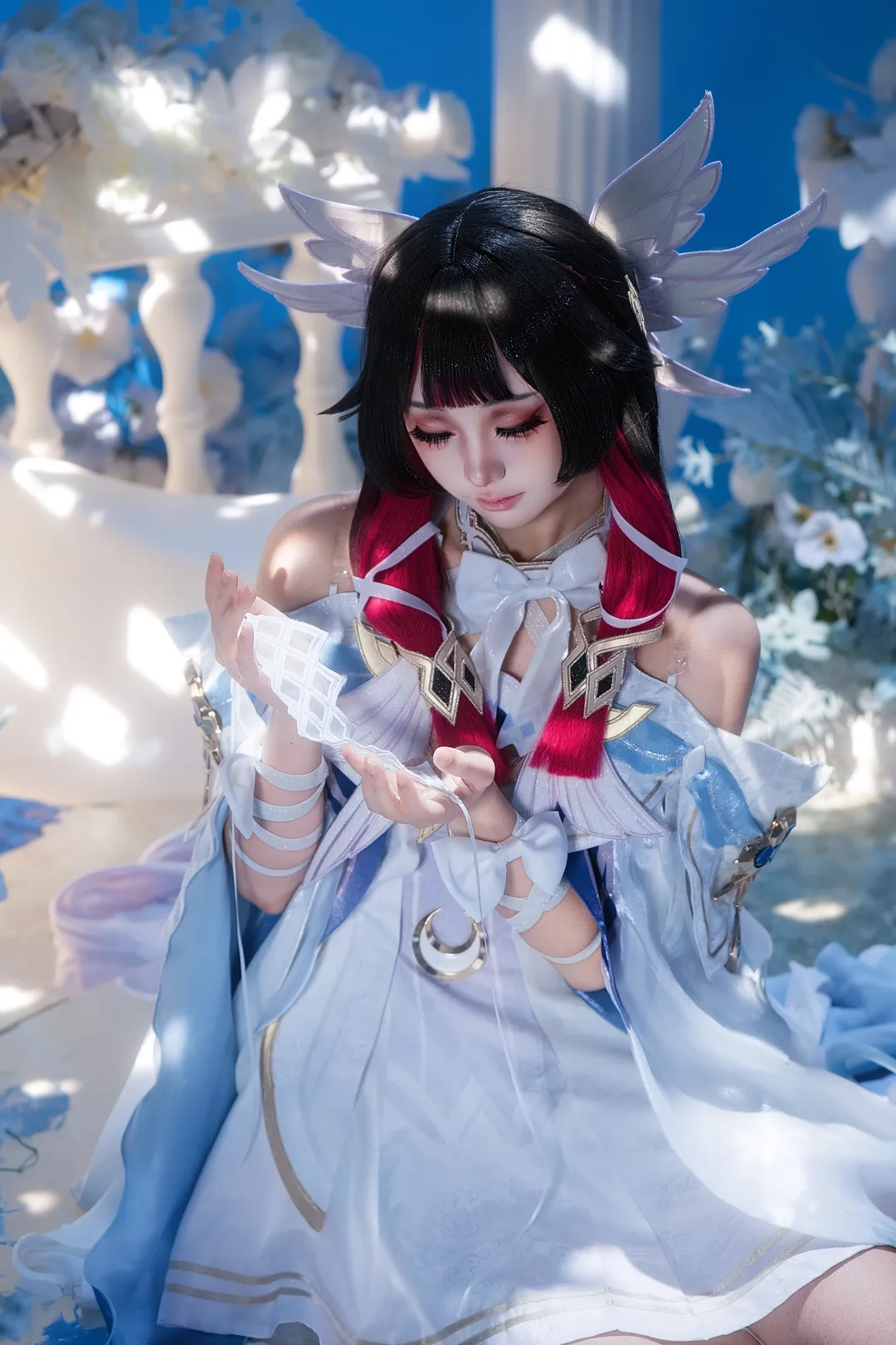 原神, 哥伦比娅cos, 二次元cosplay, cosplay摄影, 月神少女 - 第2张