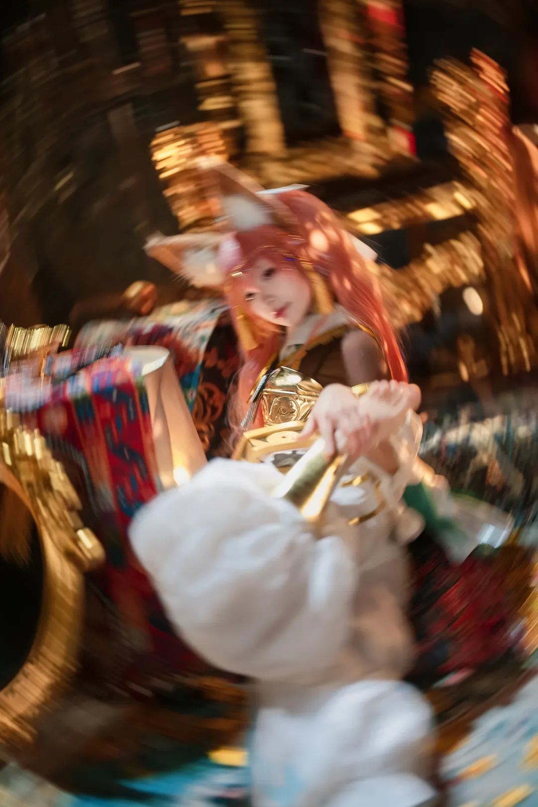 富士直出, 氛围感人像, 玉藻前cos, 兽耳娘cos, 异域风摄影 - 第2张