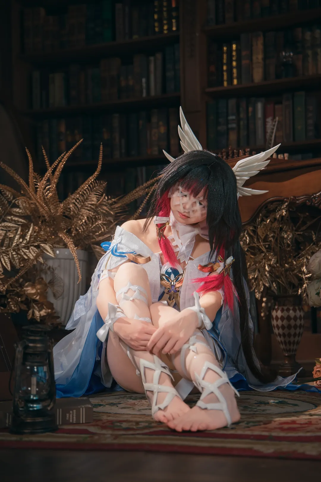 Roleplay, Columbina Cosplay, Anime-style photography, Cosplay photoshoot, Maiden's Capriccio - Image 3