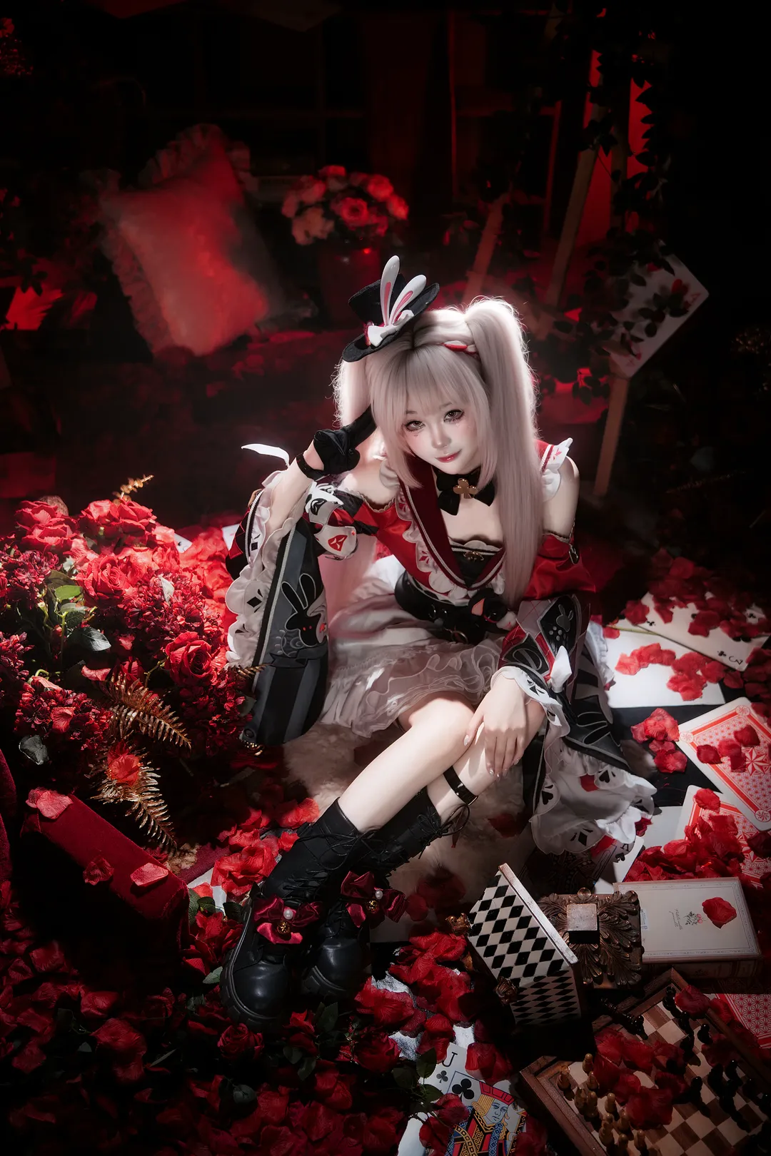 Anime-style photography, Honkai: Star Rail, Sparkle cosplay, Atmospheric cosplay, Dark style - Image 3