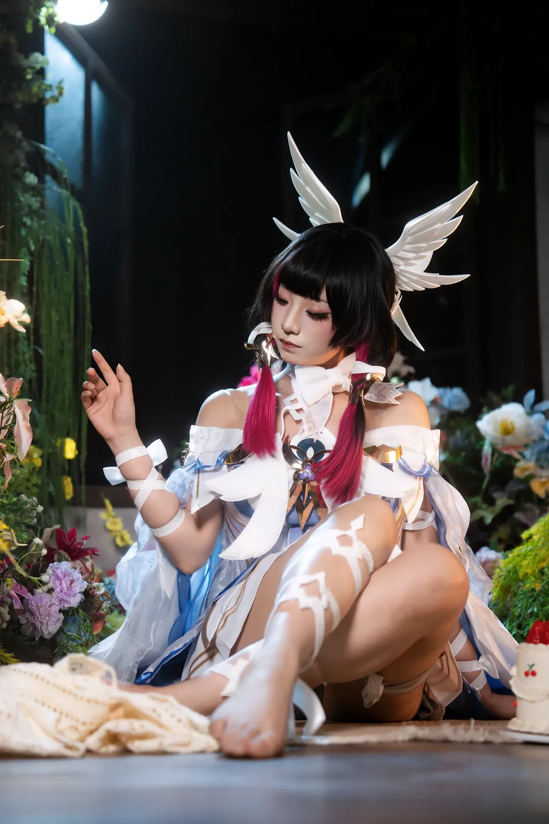 コロンビーナ コスプレ, コスプレ, 二次元コスプレ, スイートガール コスプレ, 次元幻想カラコン - 2枚目