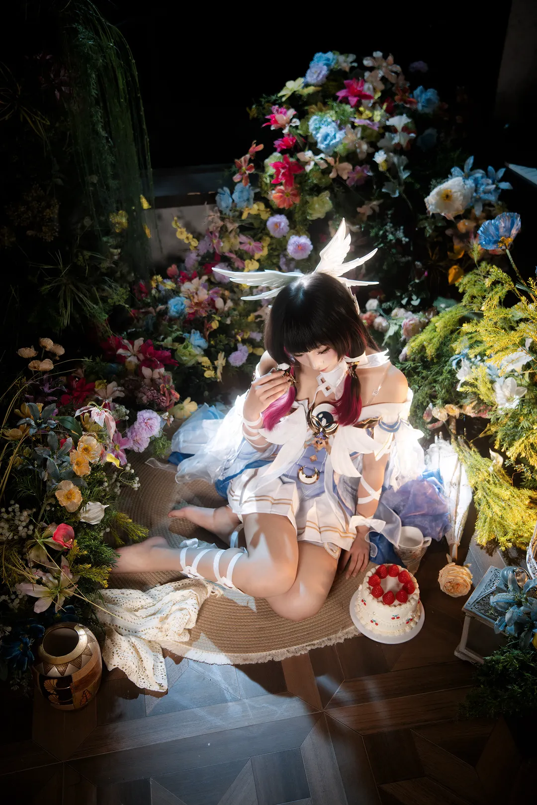 コロンビーナ コスプレ, コスプレ, 二次元コスプレ, スイートガール コスプレ, 次元幻想カラコン - 3枚目