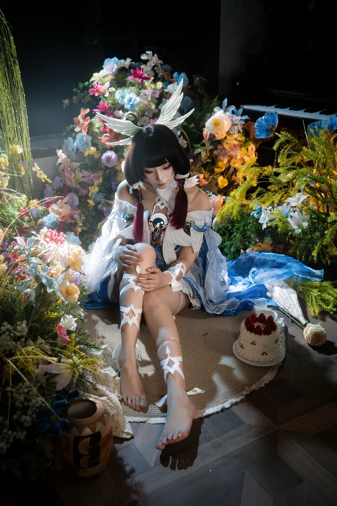 コロンビーナ コスプレ, コスプレ, 二次元コスプレ, スイートガール コスプレ, 次元幻想カラコン - 5枚目