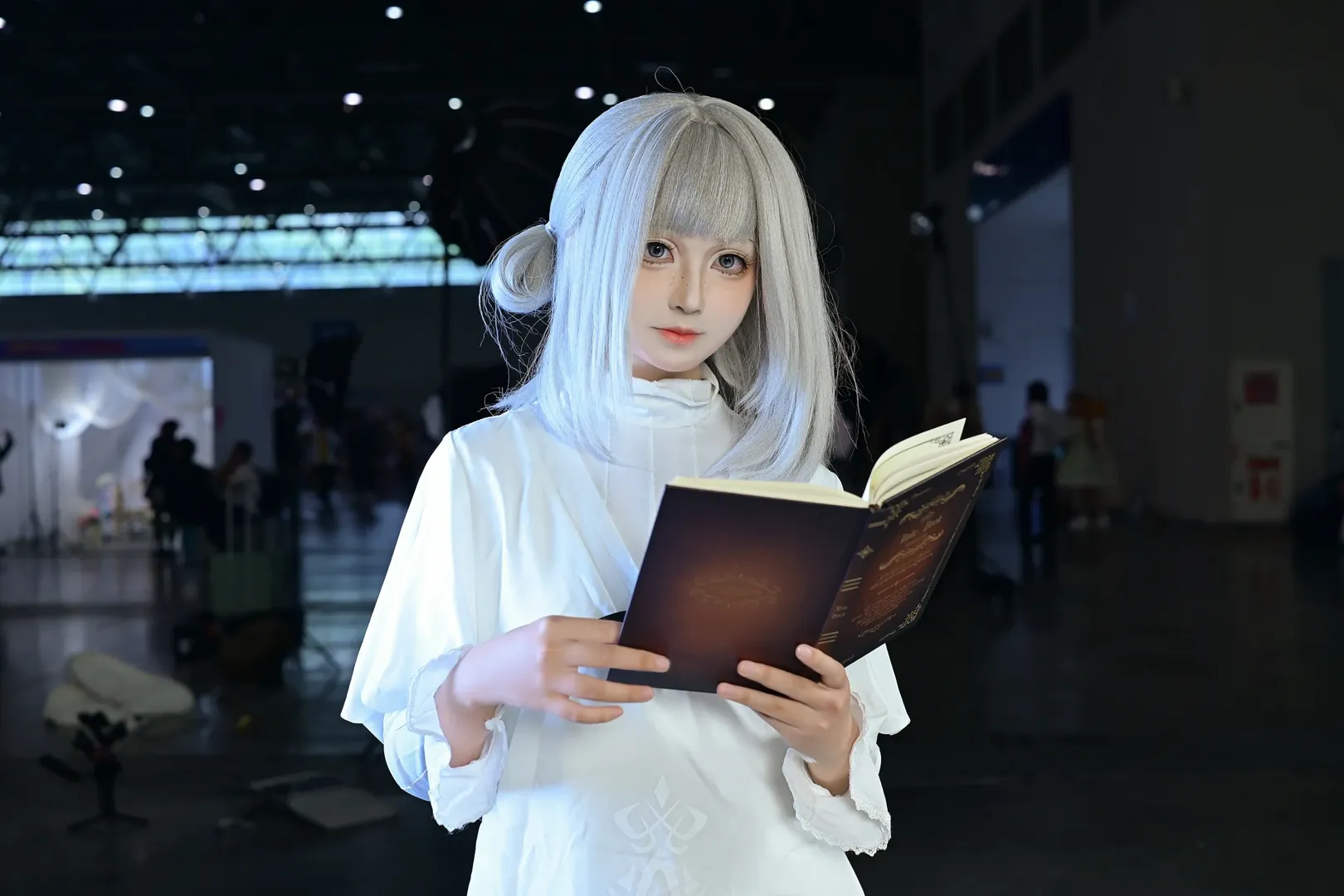 リバース:1999, ヴェルティ コスプレ, 白髪コスプレ, 重慶地平線アニメカーニバル, 幼少期のヴェルティ コスプレ - 6枚目