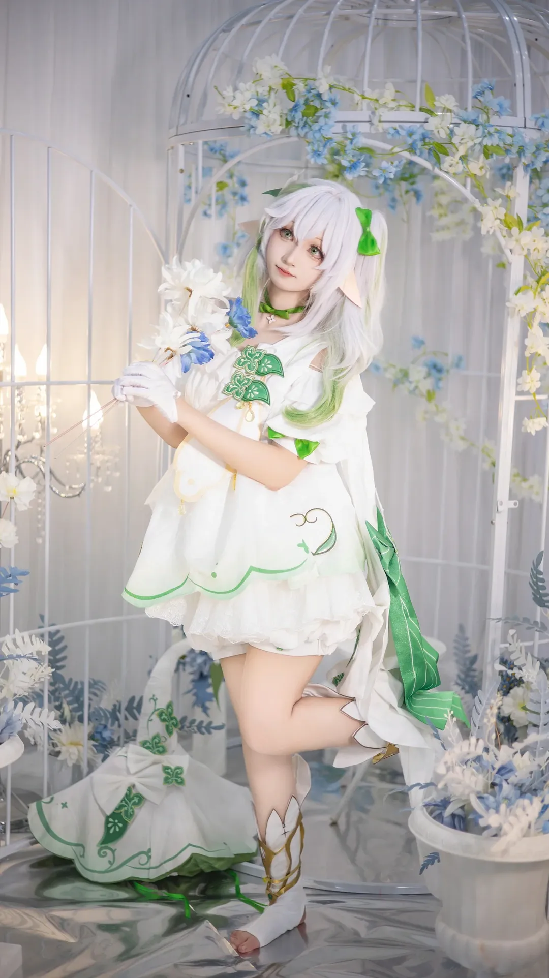 原神, ナヒーダ コスプレ, エルフ耳コスプレ, 小さな魔女 コスプレ, 合肥次元の門 - 1枚目