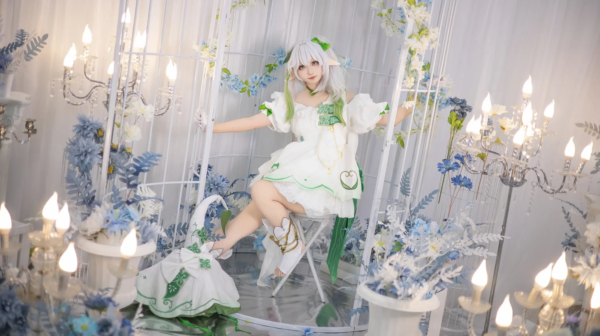 原神, ナヒーダ コスプレ, エルフ耳コスプレ, 小さな魔女 コスプレ, 合肥次元の門 - 4枚目