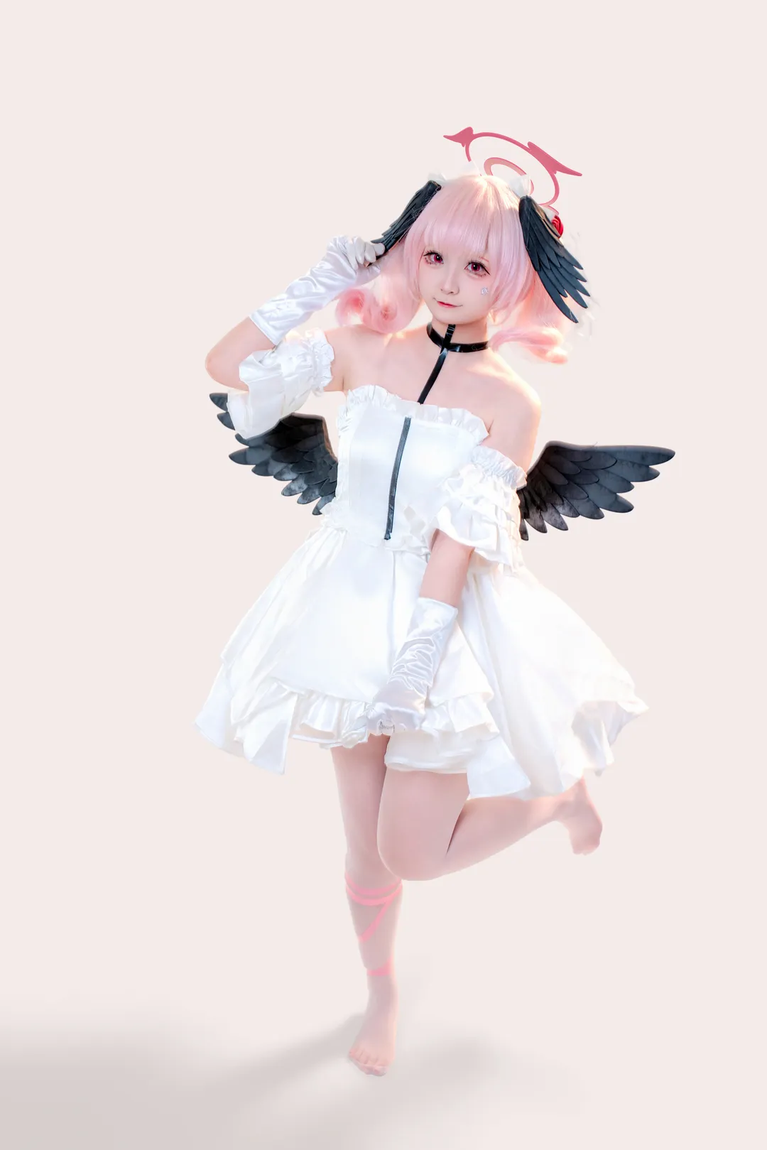 角色扮演, 蔚蓝档案, 下江小春cos, cosplay摄影, 二次元还原