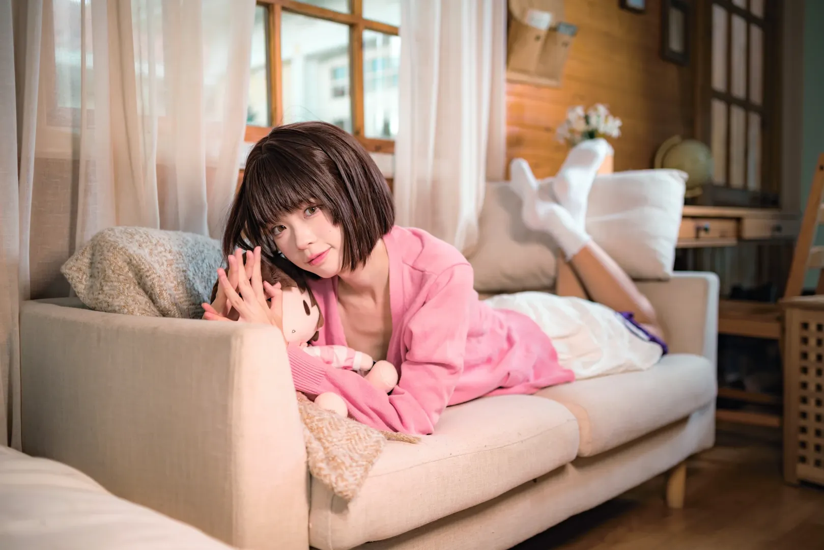 加藤惠cos, 路人女主的养成方法, 二次元萌妹, 日系少女, 居家写真 - 第1张