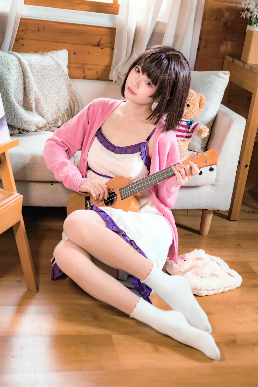 加藤惠cos, 路人女主的养成方法, 二次元萌妹, 日系少女, 居家写真 - 第13张