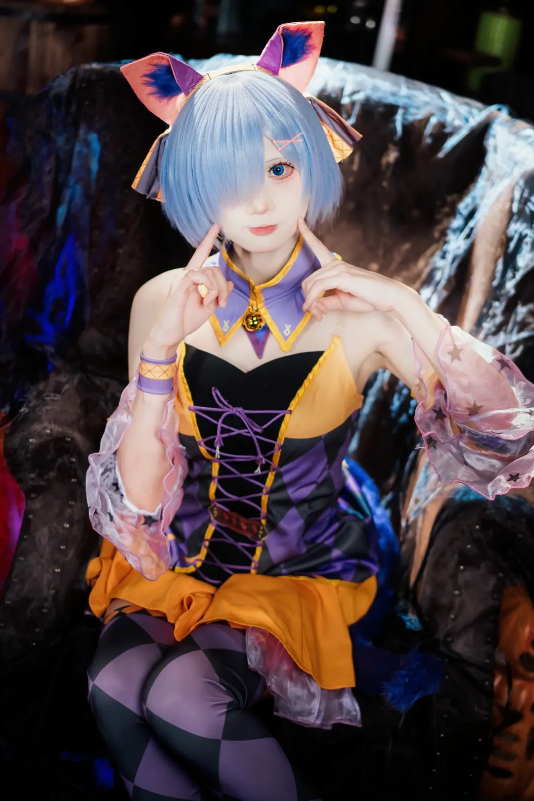 Re:ゼロから始める異世界生活, レム コスプレ, ハロウィンコスプレ, 猫耳・獣耳, ジャック・オ・ランタン - 11枚目
