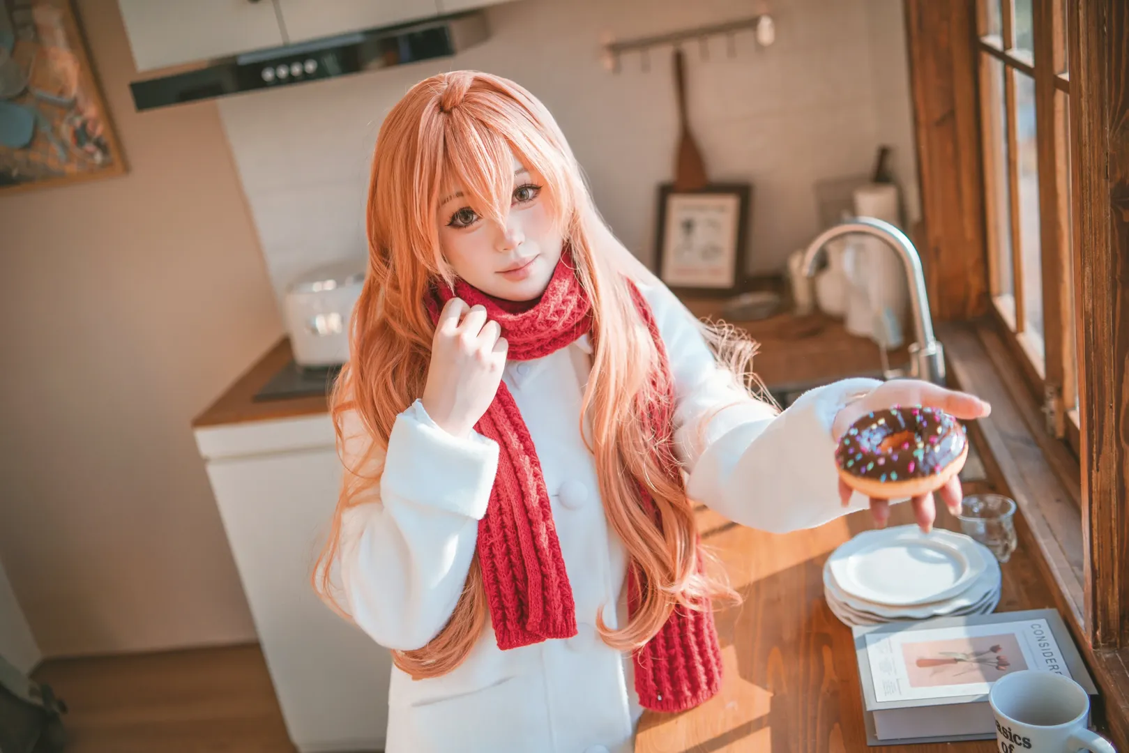 逢坂大河cos, 龙与虎, 雪景写真, 冬日cosplay, 初雪记忆 - 第5张