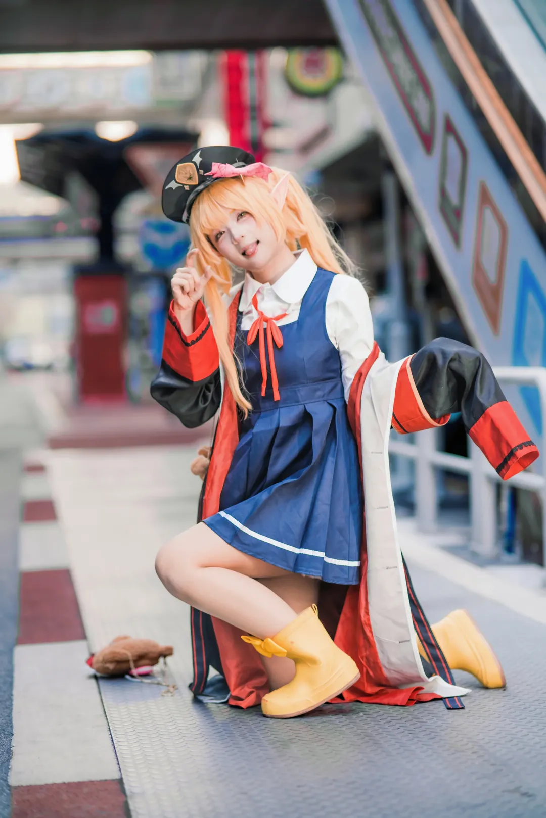 碧蓝档案, 丹花伊吹cos, cosplay正片, 二次元萌妹, 元气少女cos - 第10张