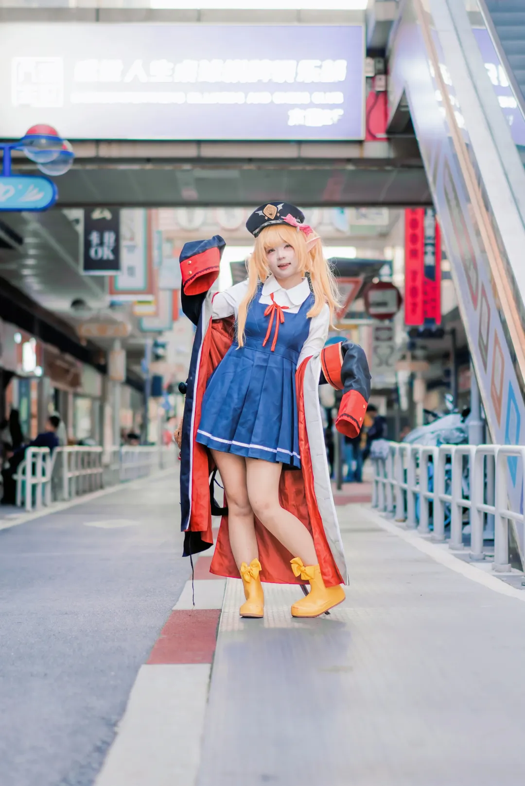 碧蓝档案, 丹花伊吹cos, cosplay正片, 二次元萌妹, 元气少女cos - 第5张