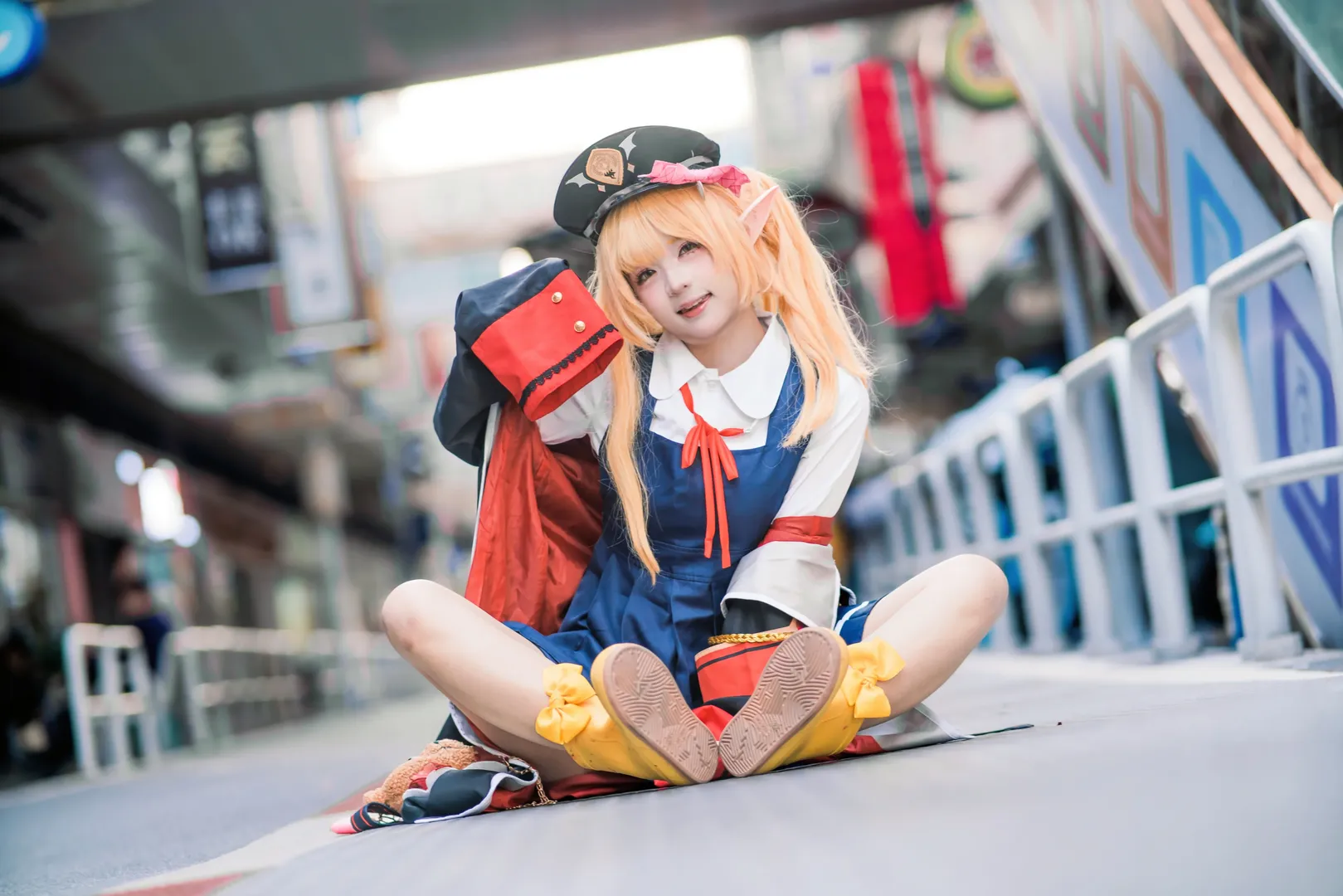碧蓝档案, 丹花伊吹cos, cosplay正片, 二次元萌妹, 元气少女cos - 第6张