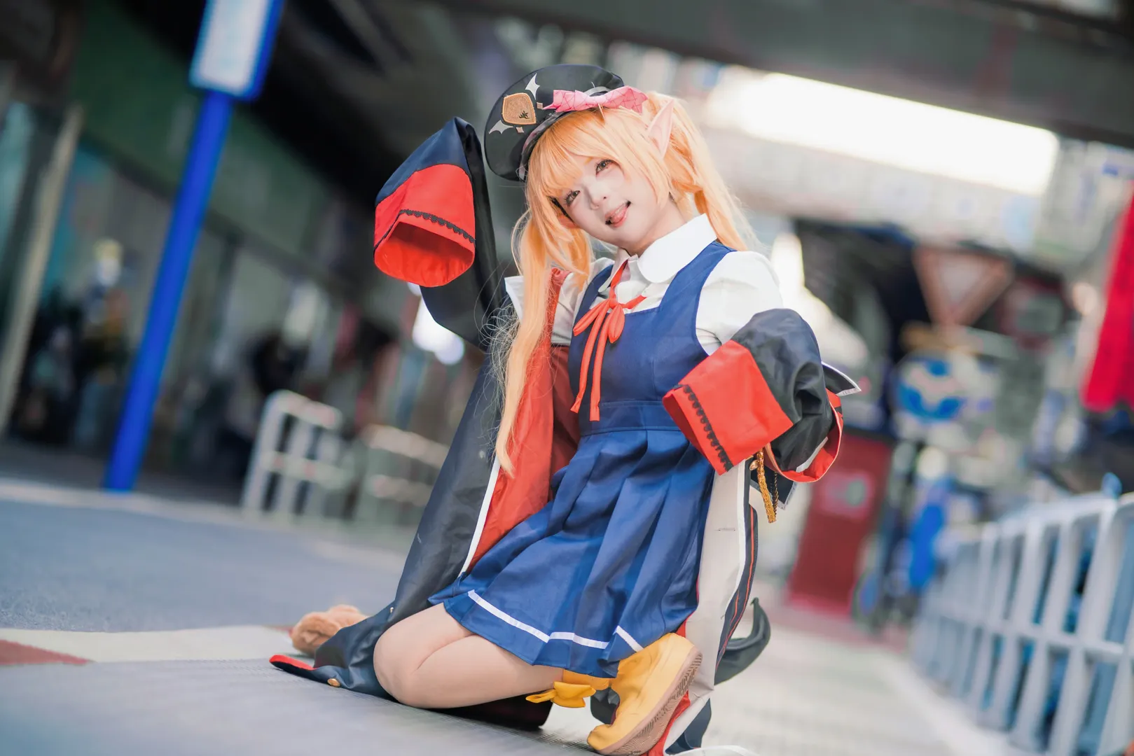 碧蓝档案, 丹花伊吹cos, cosplay正片, 二次元萌妹, 元气少女cos - 第7张