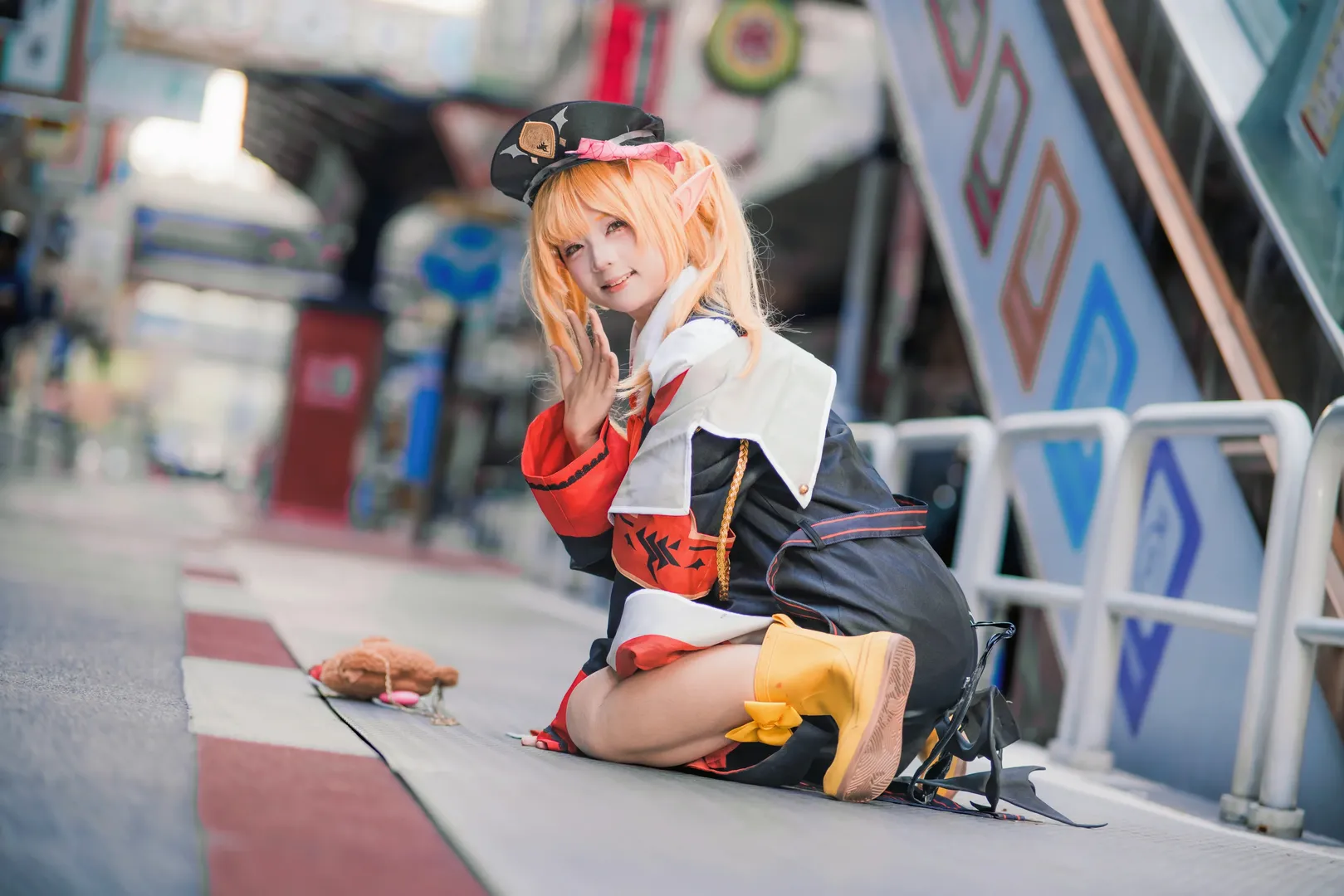 碧蓝档案, 丹花伊吹cos, cosplay正片, 二次元萌妹, 元气少女cos - 第8张