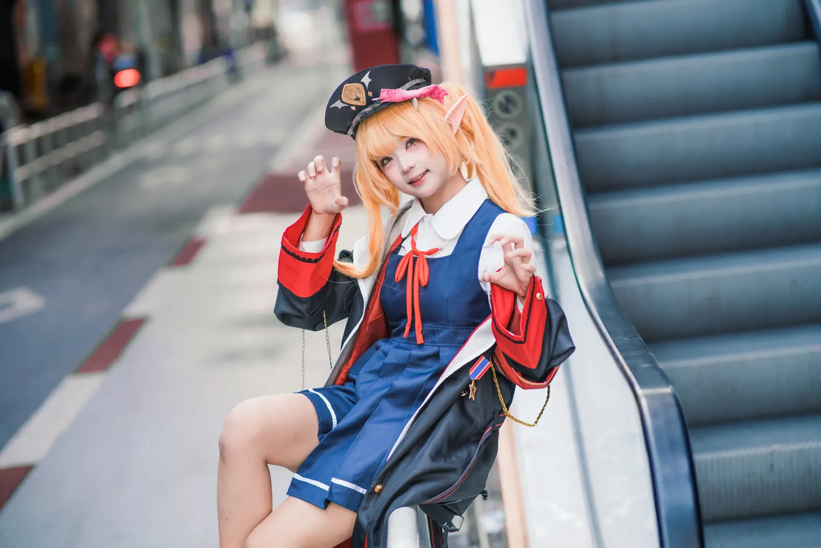 碧蓝档案, 丹花伊吹cos, cosplay正片, 二次元萌妹, 元气少女cos - 第9张